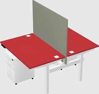 Shared electric desk