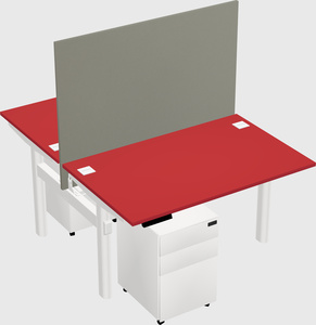 Shared electric desk