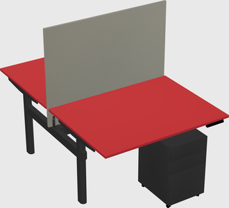 Shared electric desk