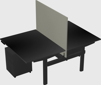 Shared electric desk