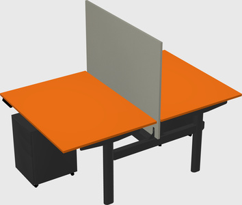 Shared electric desk