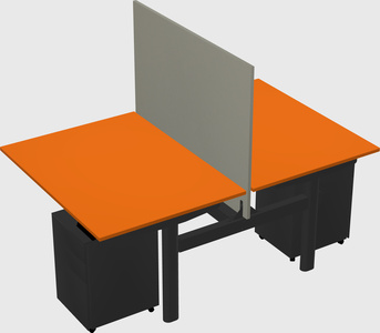 Shared electric desk