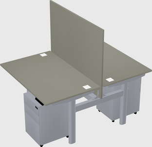Shared electric desk
