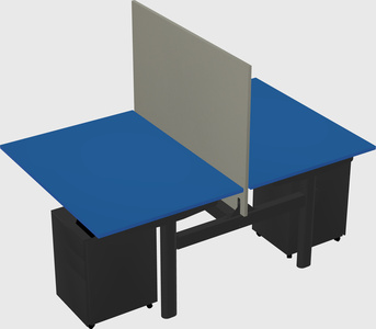 Shared electric desk