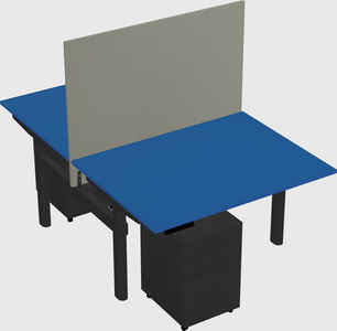Shared electric desk