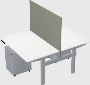 Shared electric desk