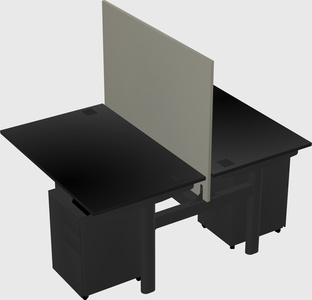 Shared electric desk