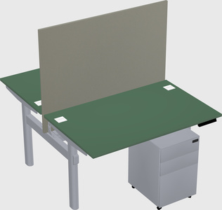 Shared electric desk