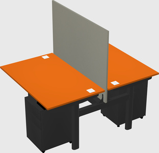 Shared electric desk