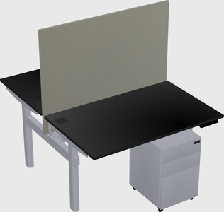 Shared electric desk