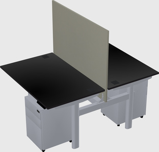 Shared electric desk