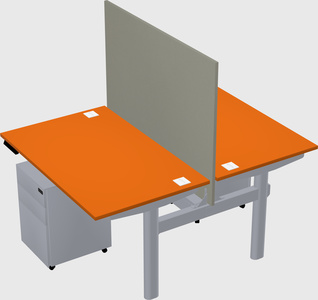 Shared electric desk