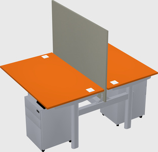 Shared electric desk