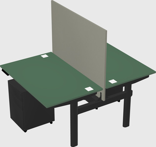 Shared electric desk