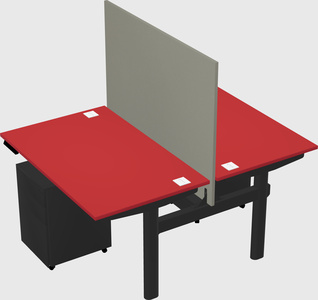 Shared electric desk