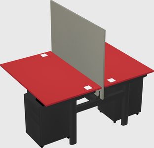 Shared electric desk