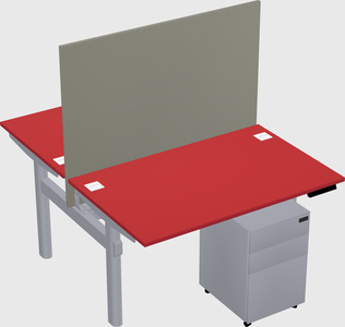 Shared electric desk