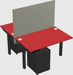 Shared electric desk