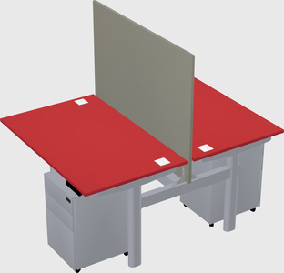 Shared electric desk