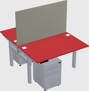 Shared electric desk