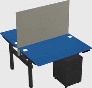 Shared electric desk