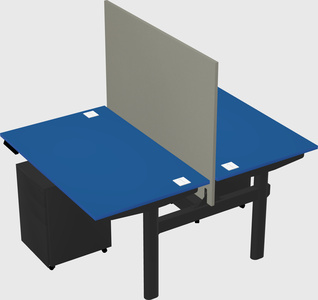 Shared electric desk
