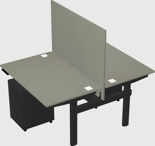Shared electric desk