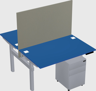 Shared electric desk