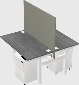 Shared electric desk