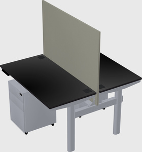 Shared electric desk