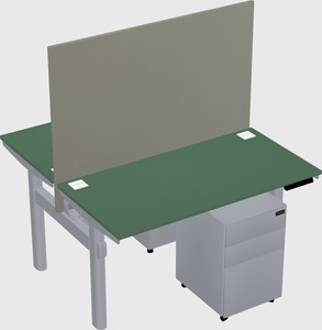 Shared electric desk