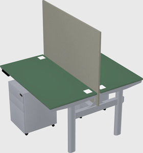 Shared electric desk