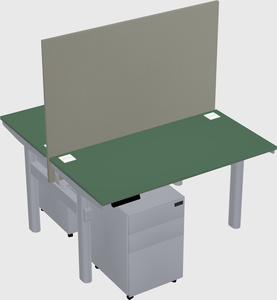 Shared electric desk