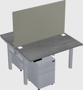 Shared electric desk