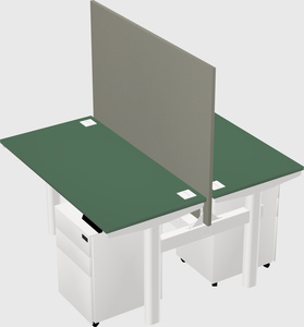 Shared electric desk