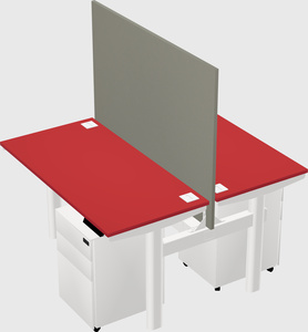 Shared electric desk