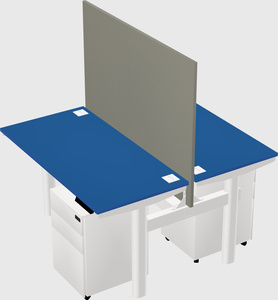 Shared electric desk