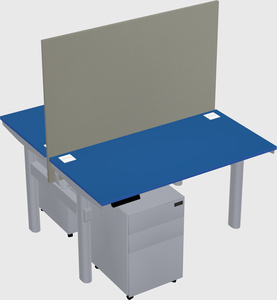 Shared electric desk