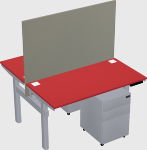 Shared electric desk
