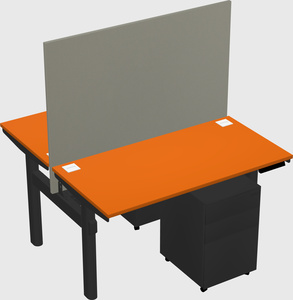 Shared electric desk