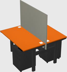Shared electric desk