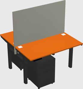 Shared electric desk