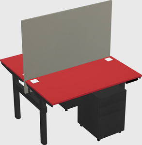 Shared electric desk