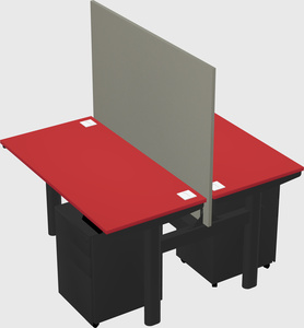 Shared electric desk