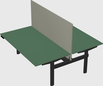 Shared electric desk