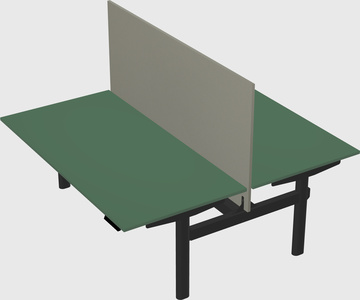 Shared electric desk