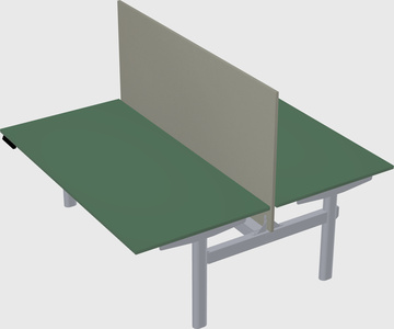Shared electric desk