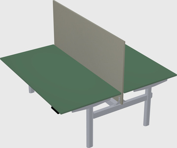 Shared electric desk