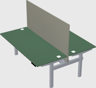 Shared electric desk