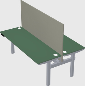 Shared electric desk